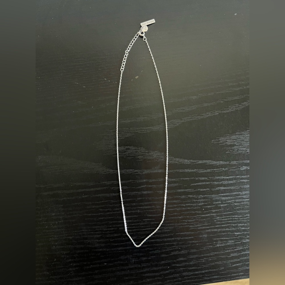 Hey Harper Delicate Silver Chain Necklace 18”